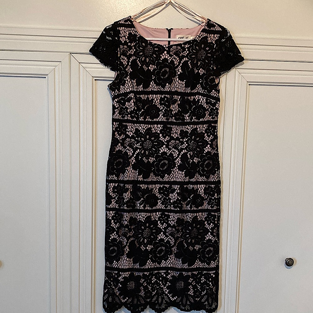 Like New Eliza J Lace Cocktail Dress- Size 6